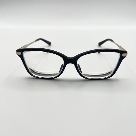 Michael Kors Black and Gold Cat-Eye Glasses - Picture 1 of 7